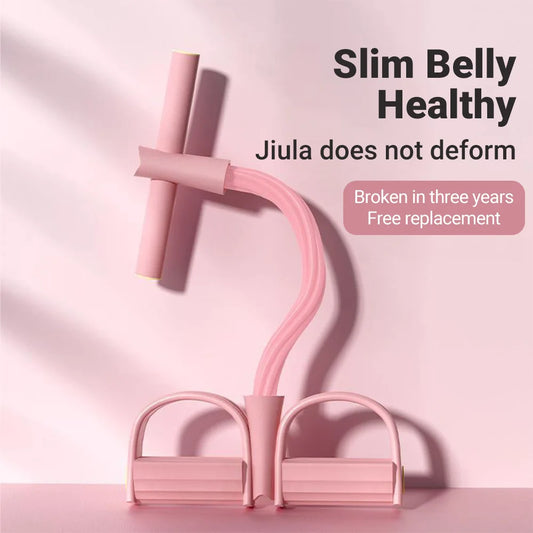 6-Tube Multi-Function Resistance Bands with Pedal Puller