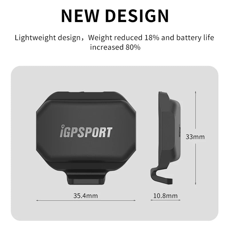 IGPSPORT SPD70 CAD70 Dual-Mode Bike Speed & Cadence Sensor