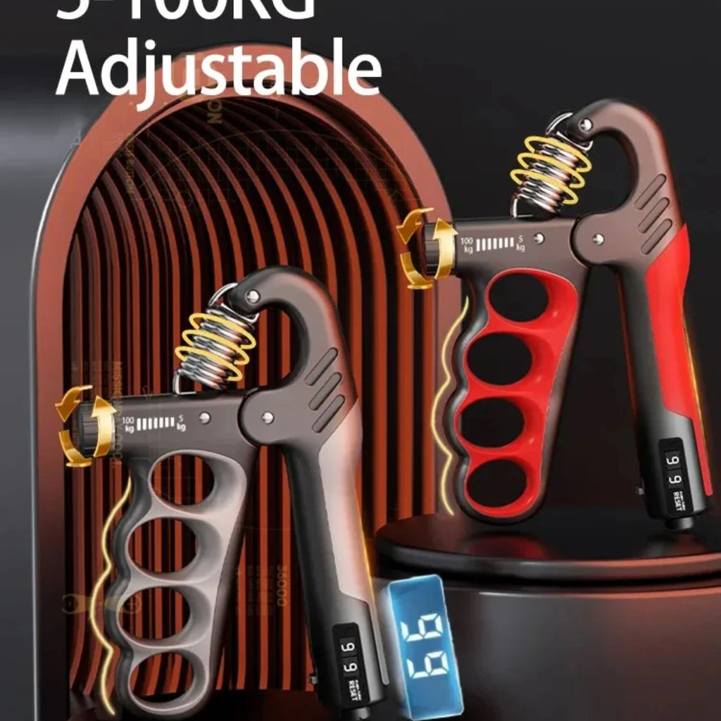 Adjustable Hand Grip Strengthener 5–100kg for Wrist & Forearm Training