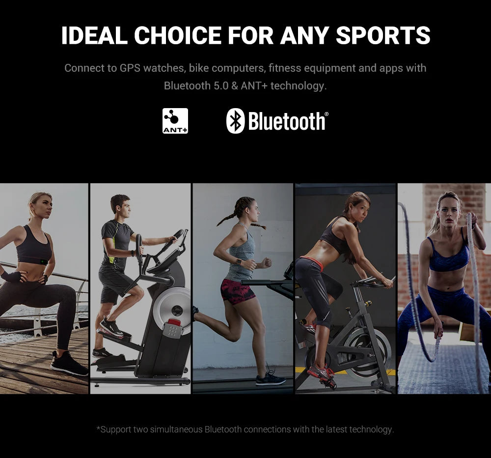 COOSPO H9Z Rechargeable Heart Rate Monitor Chest Strap