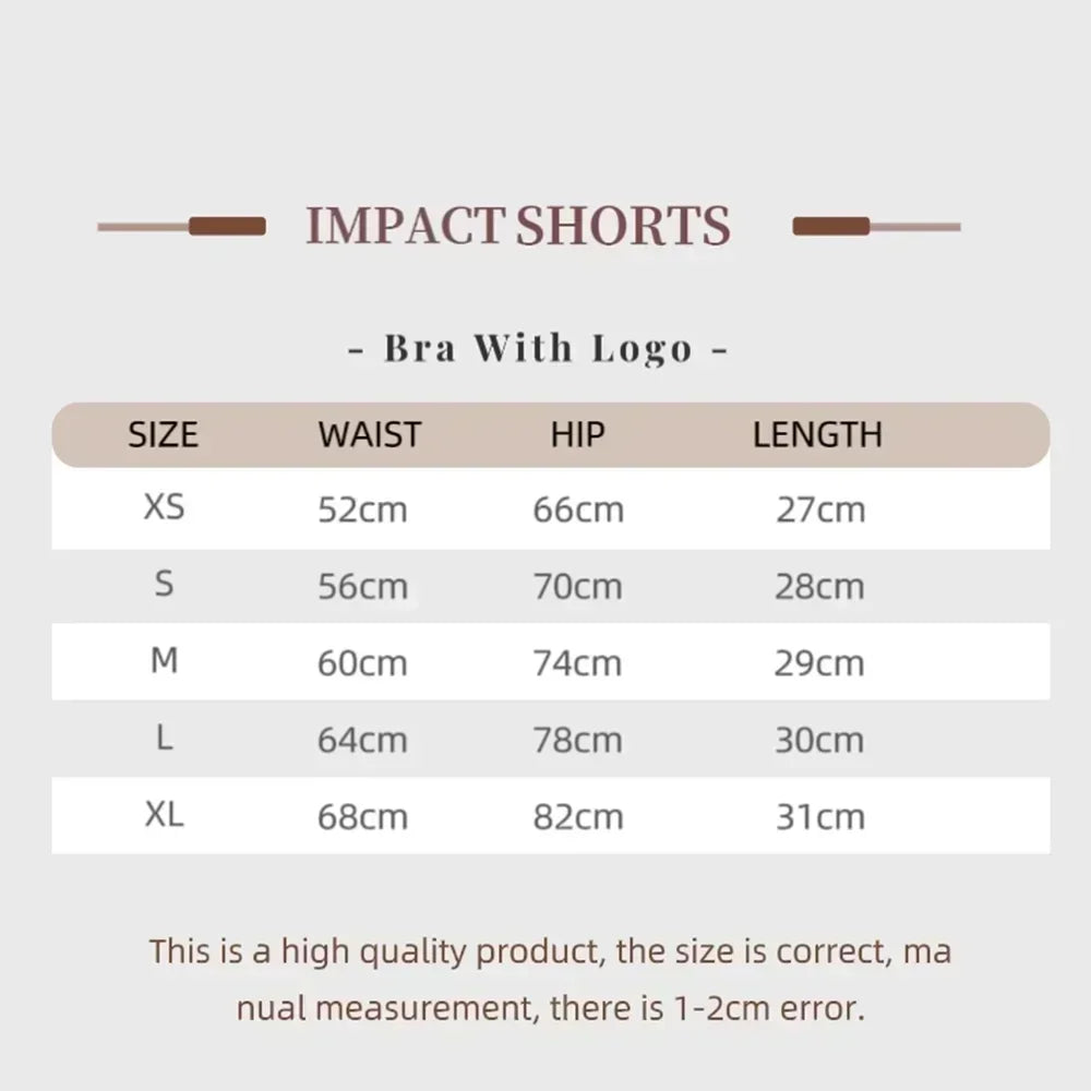 High-Waist Summer Yoga Shorts – Solid Color Fitness Pants