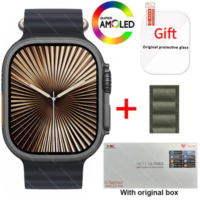 HK11 Ultra 3 Smartwatch 2025 49mm AMOLED NFC