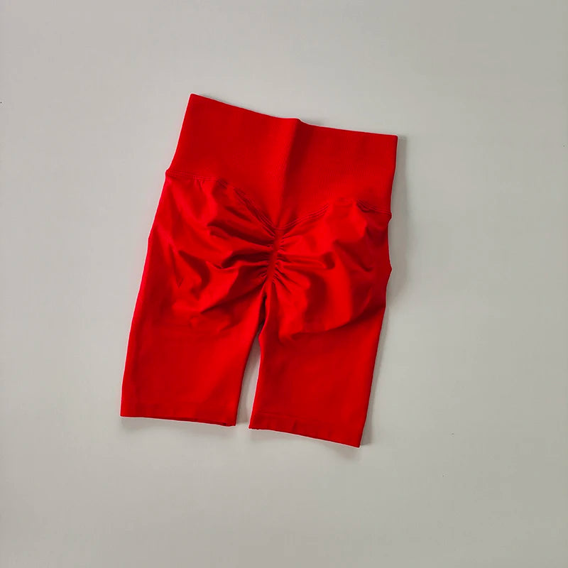 Women’s High-Waist Hip Push-Up Yoga Shorts