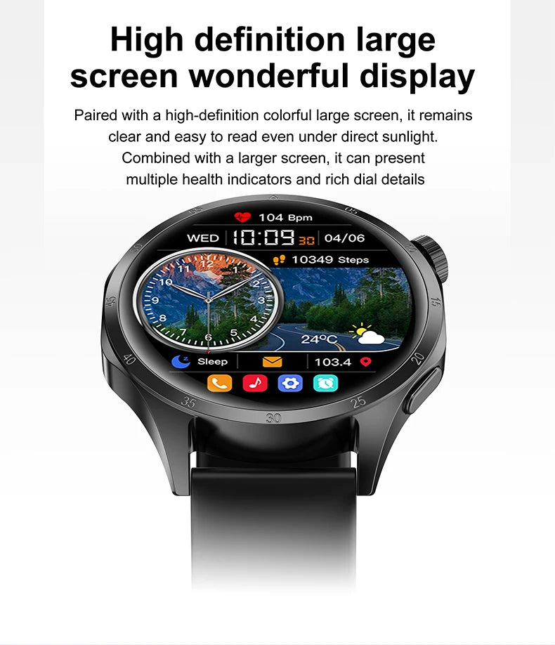 2025 New Mens Smart Watch