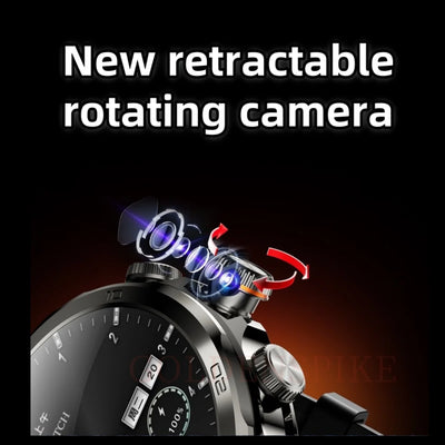 H19 Smartwatch Android 10.0 with 190° Camera & 1.95" AMOLED