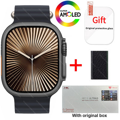 HK11 Ultra 3 Smartwatch 2025 49mm AMOLED NFC