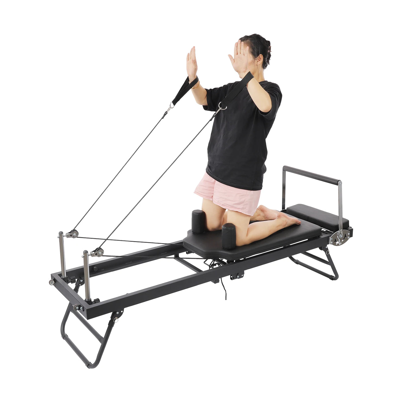 Foldable Steel Pilates Reformer Machine for Home & Office
