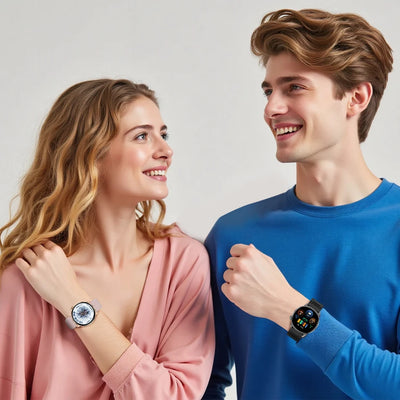 Ultra-thin Luxury Smartwatch Woman GPS Motion Trajectory Bluetooth Call Health Dynamic Island Waterproof Smart Watch Android IOS