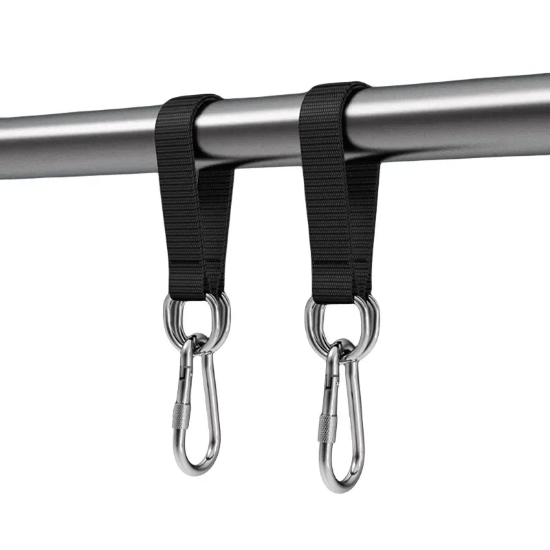 Heavy Duty Tree Swing Straps – 200kg Hanging Belt with Hook & Ring