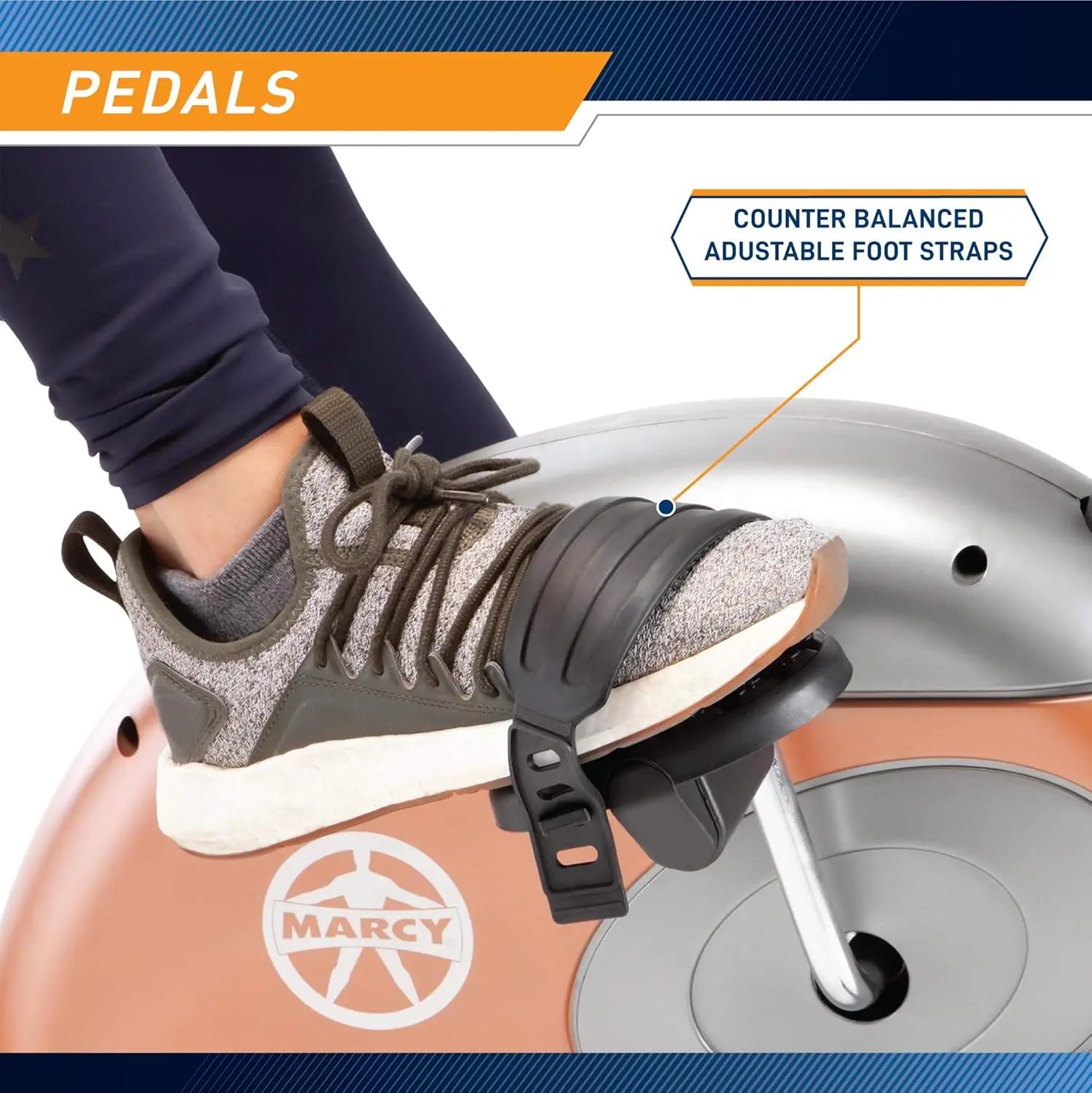 Home Fitness Exercise Bike with Adjustable Magnetic Resistance