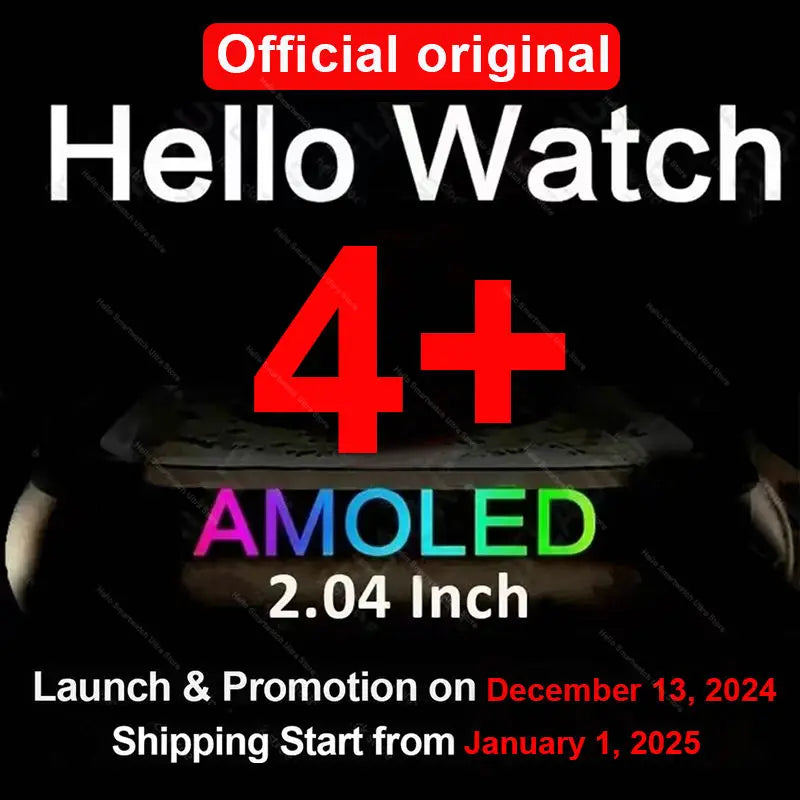 Hello Watch 4 Plus Ultra 2 49mm 2025 Smartwatch