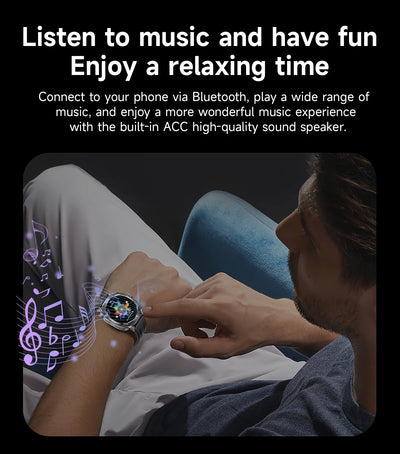 Xiaomi 2025 Health Smartwatch with ECG+PPG & Body Analysis