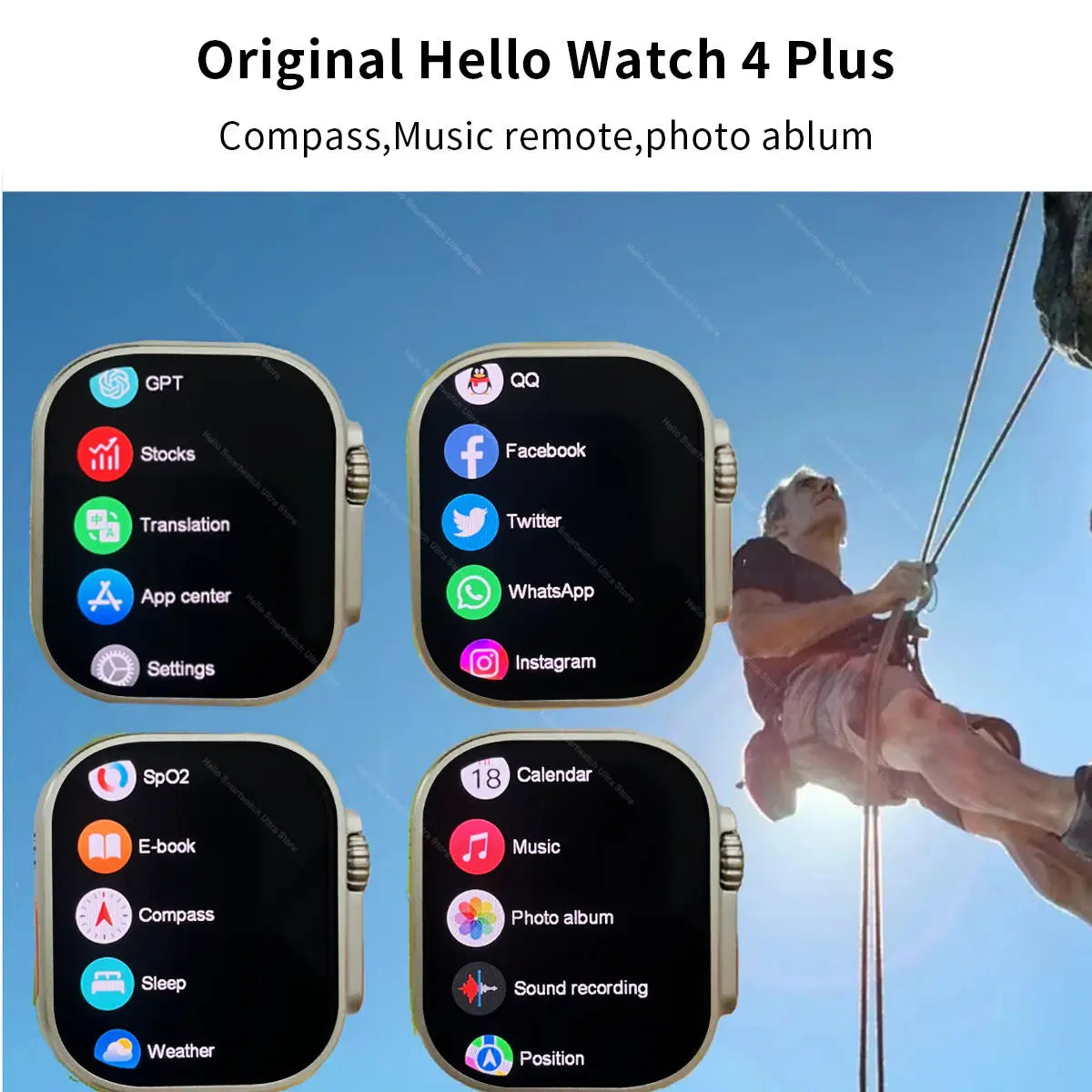 Hello Watch 4 Plus Ultra 2 49mm 2025 Smartwatch