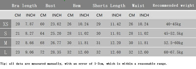 2-Piece Seamless Yoga Set for Women – Sports Bra & Shorts