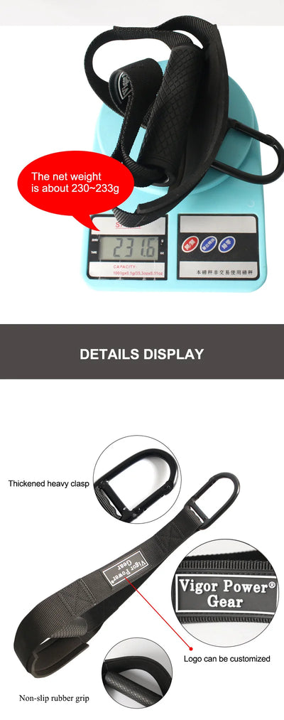 Triceps Rope Cable Attachment for Gym & Fitness