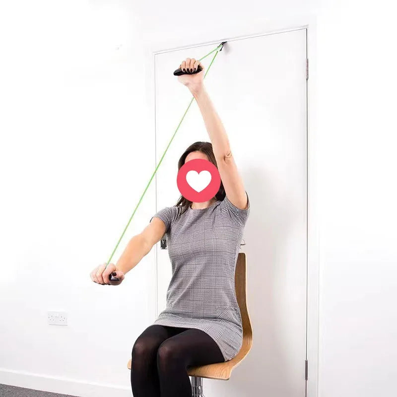 Adjustable Shoulder Trainer Resistance Rope for Home Gym