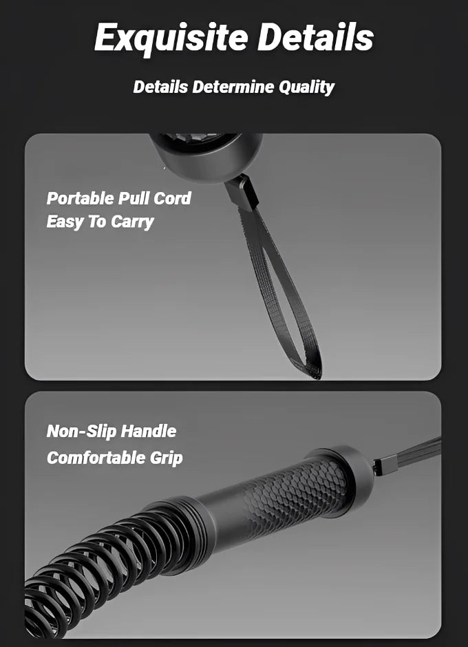 Strength Training Bar – Arm Expander & Muscle Trainer with Ergonomic Grip