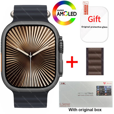HK11 Ultra 3 Smartwatch 2025 49mm AMOLED NFC