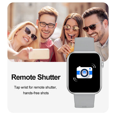 2025 Smartwatch 1.9" HD – Bluetooth Call, Heart Rate, Waterproof Fitness Watch