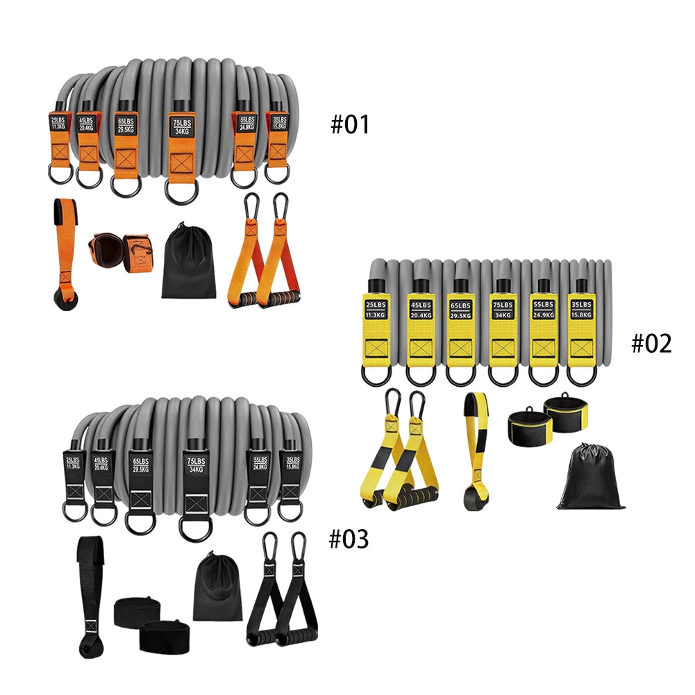 Heavy Duty Resistance Bands Set with Handles