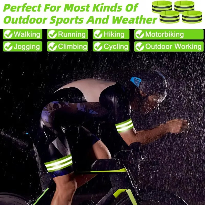 High-Visibility Reflective Safety Tape Bands