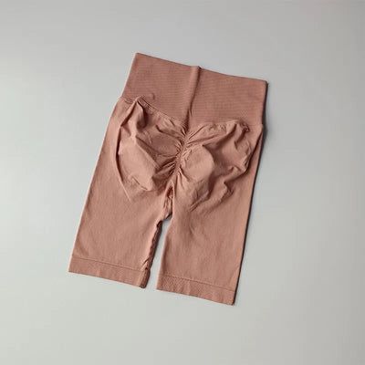 Women’s High-Waist Hip Push-Up Yoga Shorts