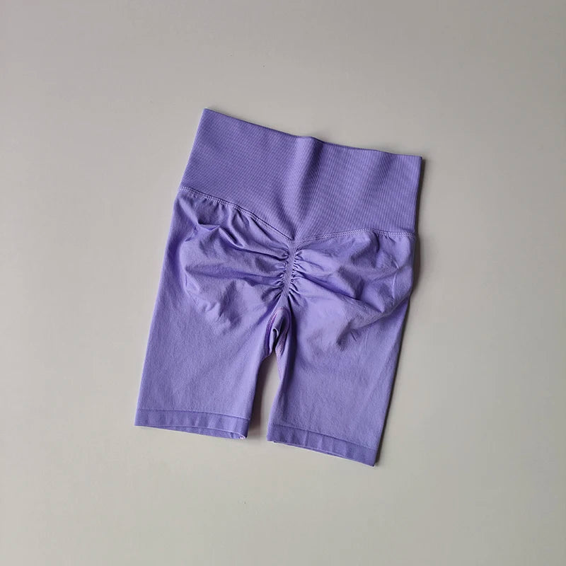 Women’s High-Waist Hip Push-Up Yoga Shorts