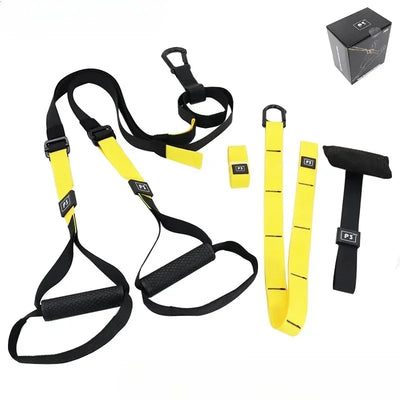 Adjustable Suspension Training Straps – Fitness & Yoga Workout System