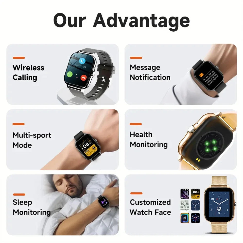 2024 Bluetooth Call Smartwatch for Men & Women