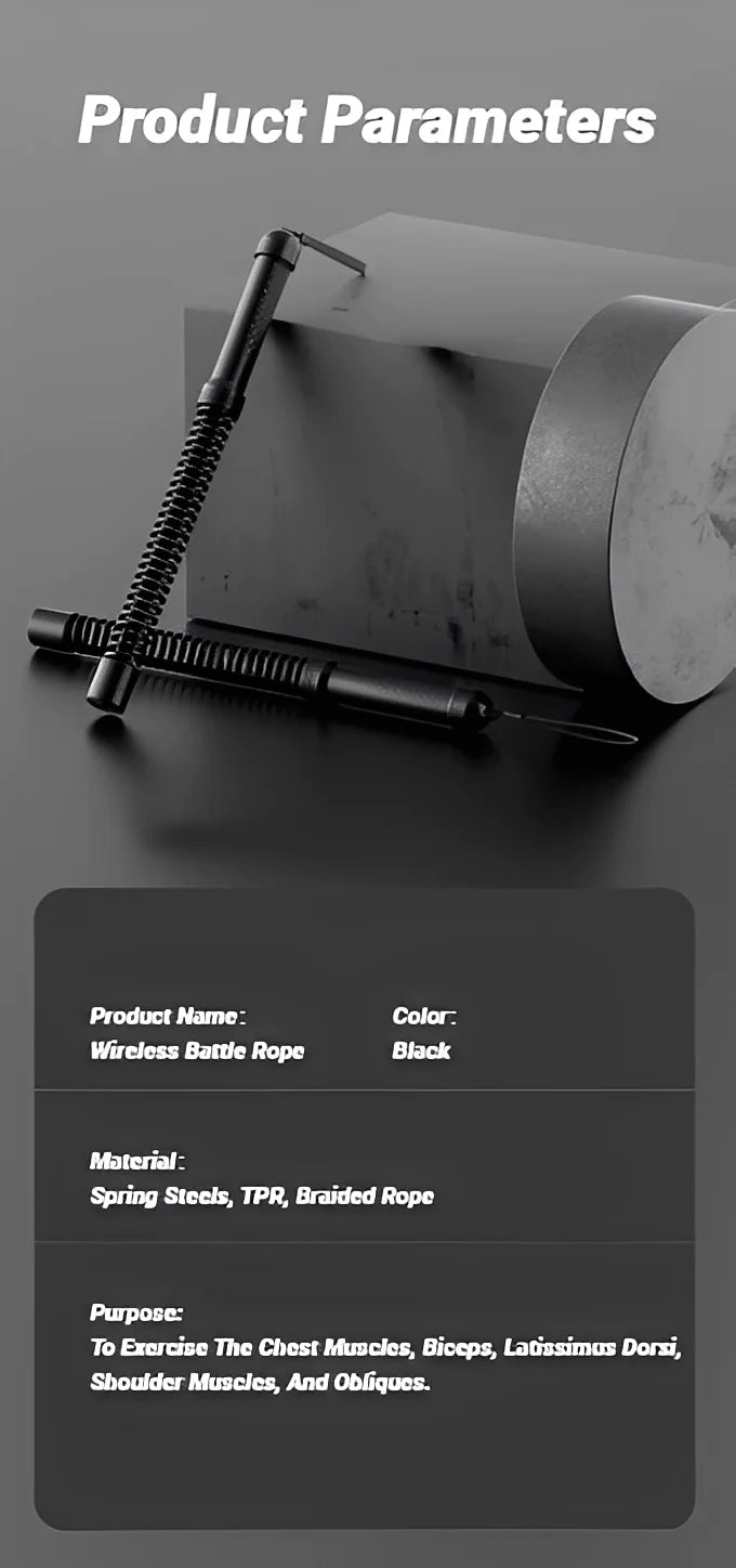 Strength Training Bar – Arm Expander & Muscle Trainer with Ergonomic Grip