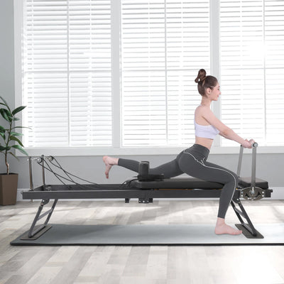 Foldable Steel Pilates Reformer Machine for Home & Office