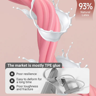 6-Tube Multi-Function Resistance Bands with Pedal Puller