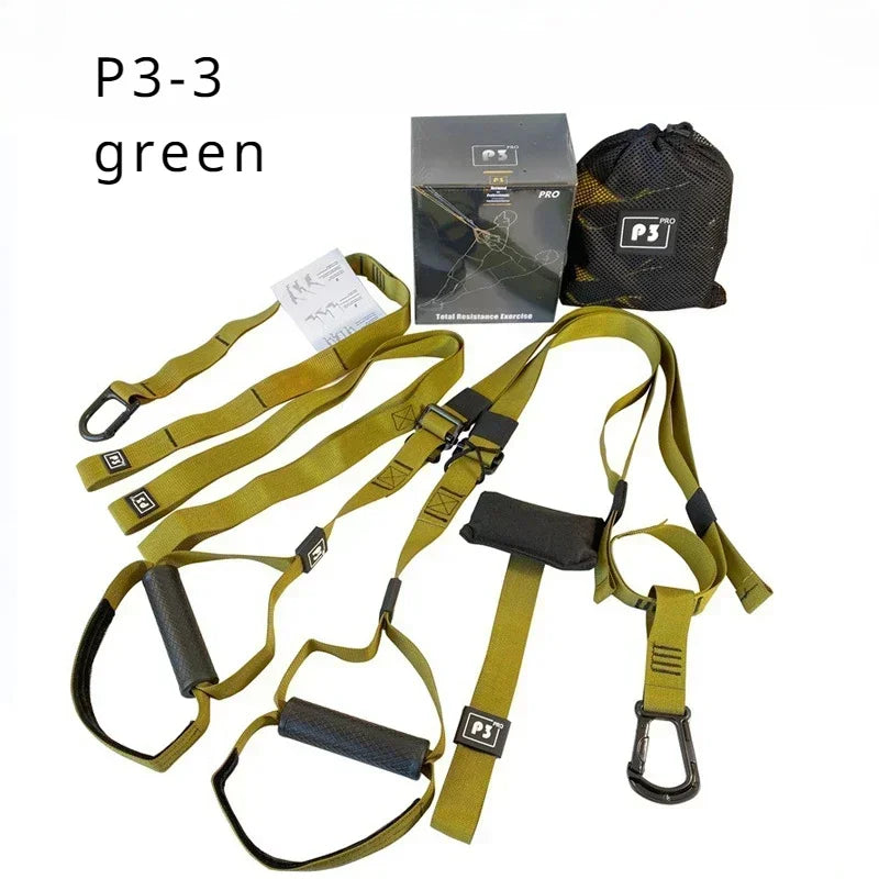 Adjustable Suspension Training Straps – Fitness & Yoga Workout System
