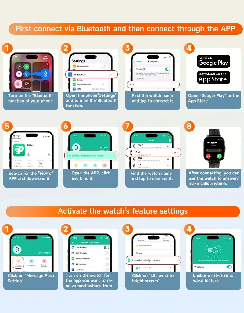 2024 Bluetooth Call Smartwatch for Men & Women