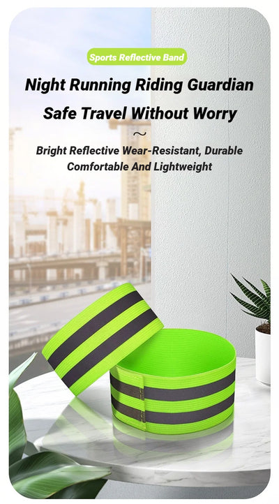 High-Visibility Reflective Safety Tape Bands