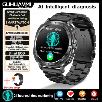 Xiaomi 2025 Health Smartwatch with ECG+PPG & Body Analysis