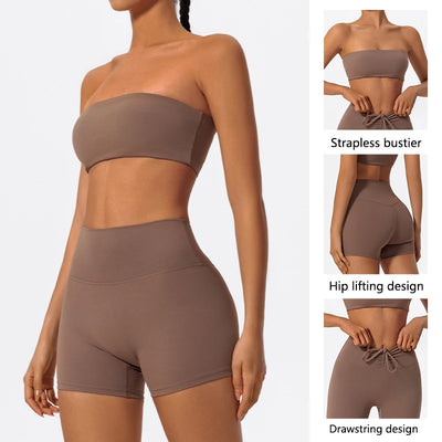 Ctenkevet Women’s Two-Piece Fitness Sports Set