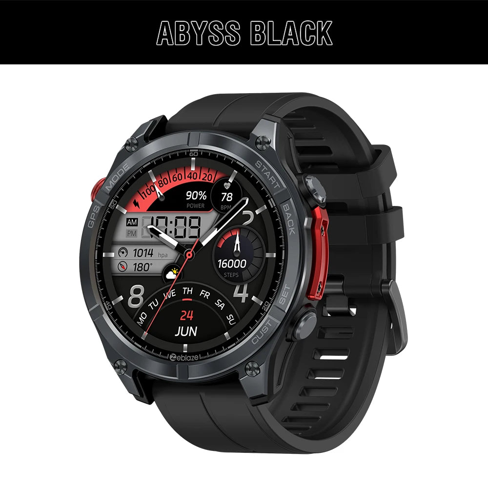 Zeblaze Stratos 4 GPS Smartwatch 2025 AMOLED