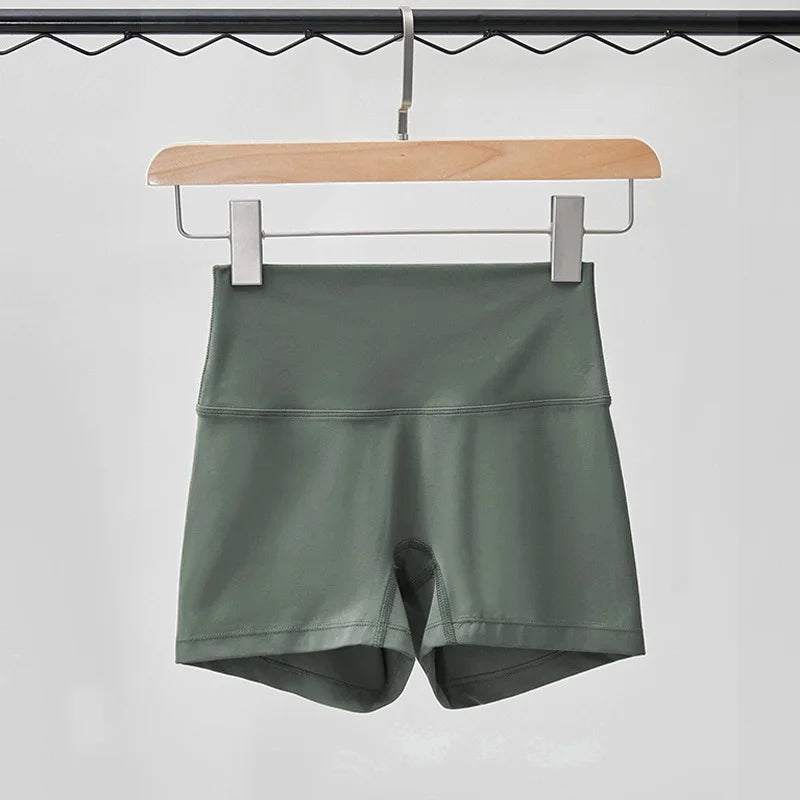 GymHUB High-Waist Hip Lifting Yoga Shorts for Women