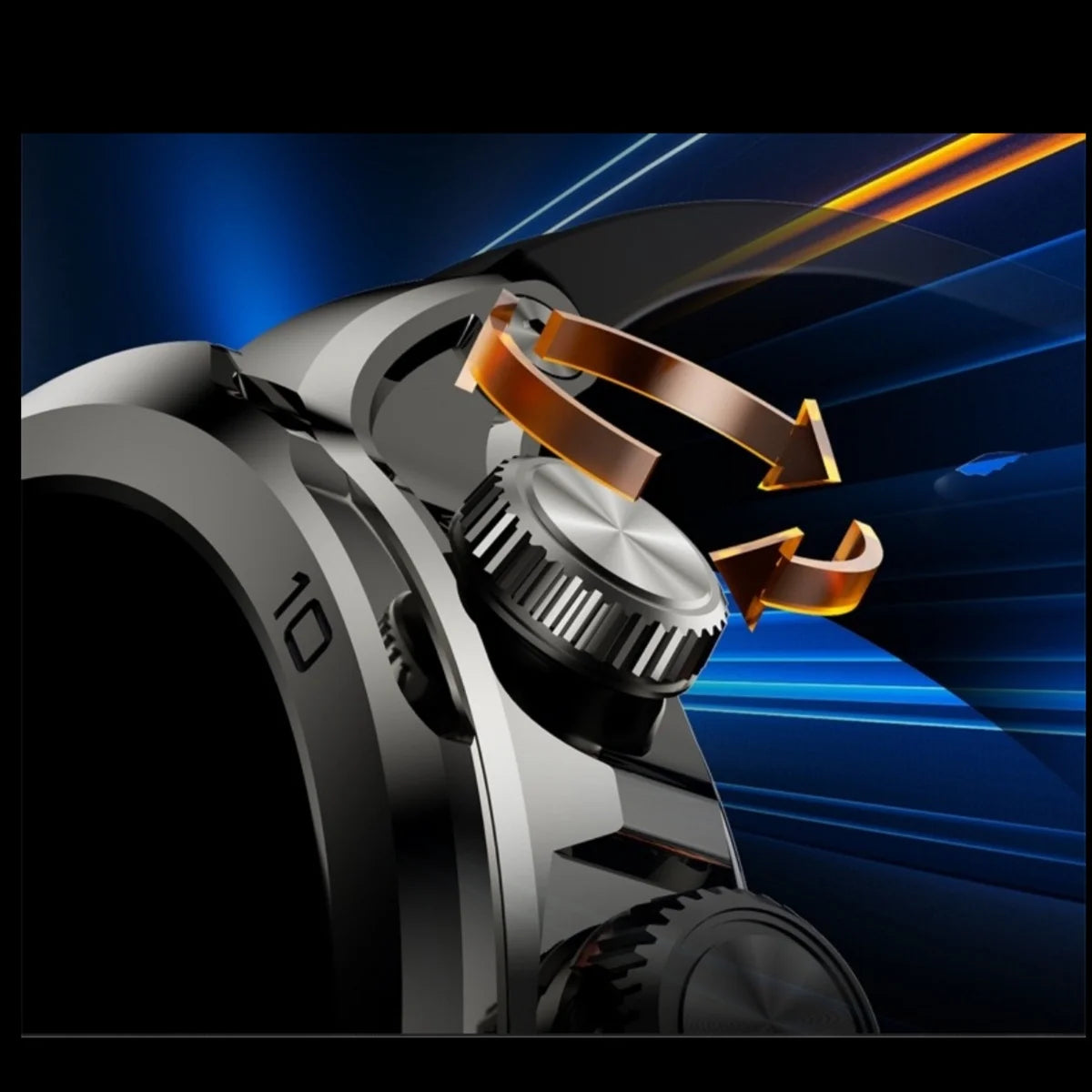 H19 Smartwatch Android 10.0 with 190° Camera & 1.95" AMOLED