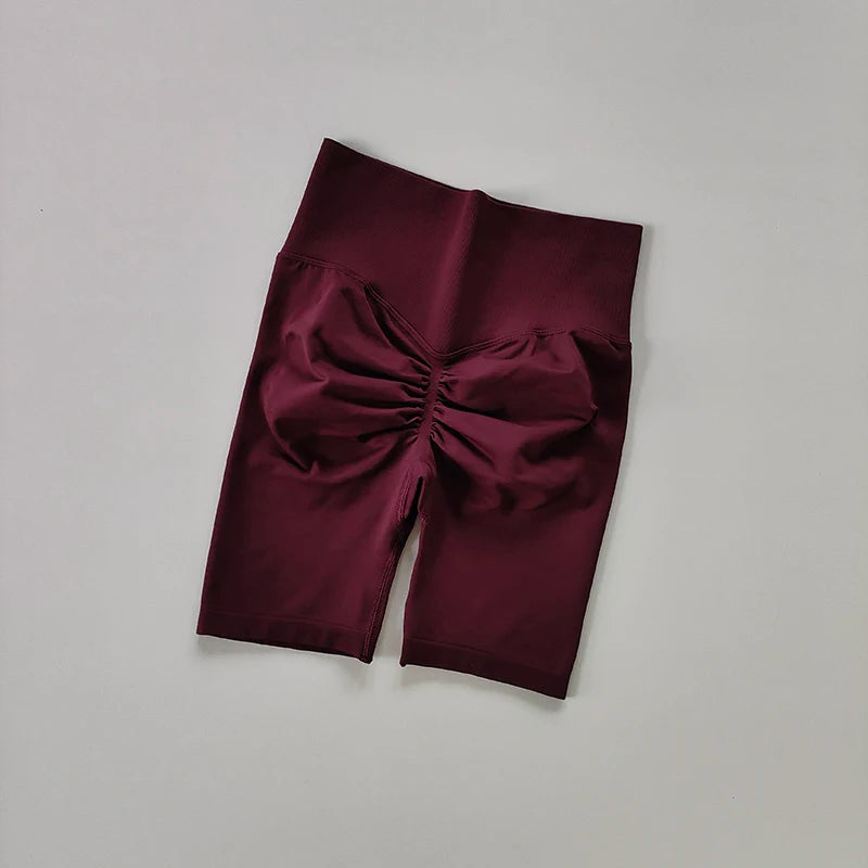 Women’s High-Waist Hip Push-Up Yoga Shorts