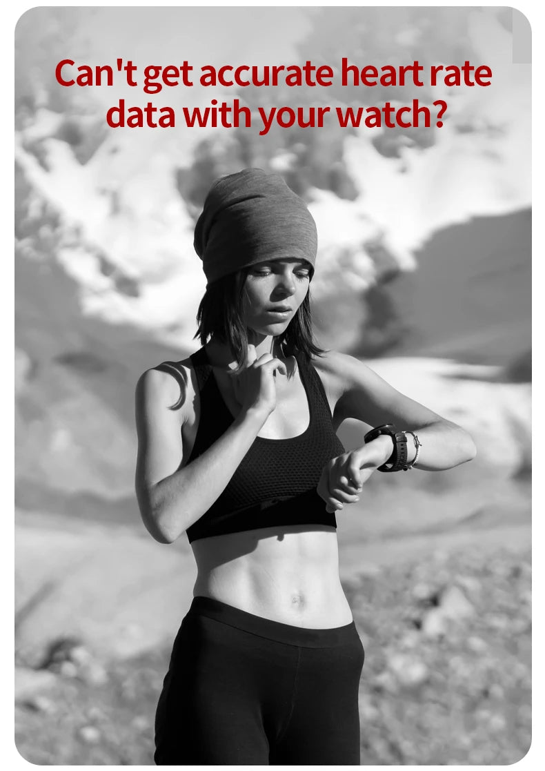 XOSS X2 Pro Heart Rate Monitor Sensor Rechargeable