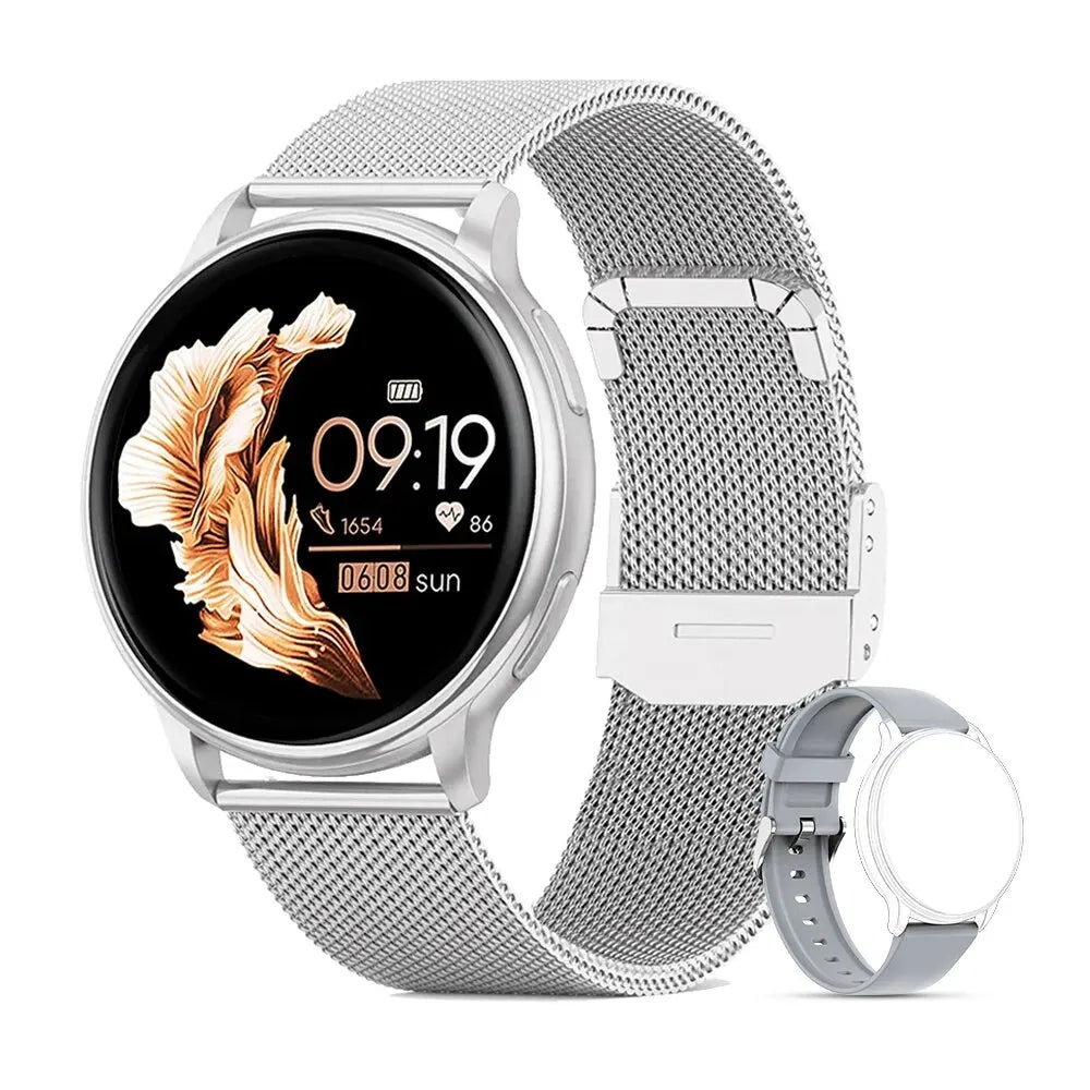 Men’s Smartwatch Y22 – Custom Dial, Fitness Tracker, Heart Rate Monitor