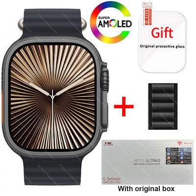 HK11 Ultra 3 Smartwatch 2025 49mm AMOLED NFC