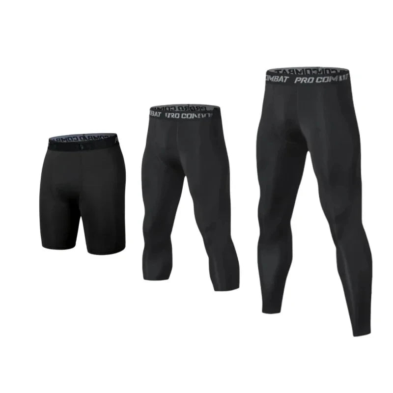 Men’s Compression Pants & Shorts – Athletic Running Baselayer Leggings