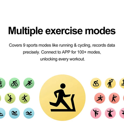 2025 Smartwatch 1.9" HD – Bluetooth Call, Heart Rate, Waterproof Fitness Watch