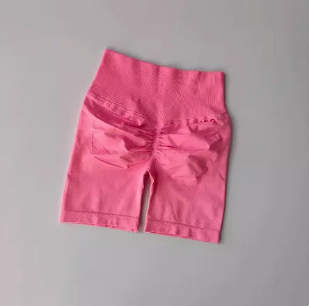 Women’s High-Waist Hip Push-Up Yoga Shorts