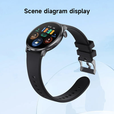 Ultra-thin Luxury Smartwatch Woman GPS Motion Trajectory Bluetooth Call Health Dynamic Island Waterproof Smart Watch Android IOS