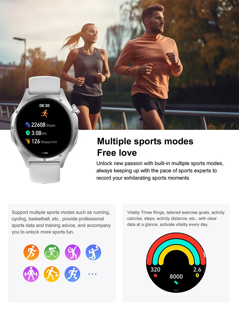 2025 New Mens Smart Watch