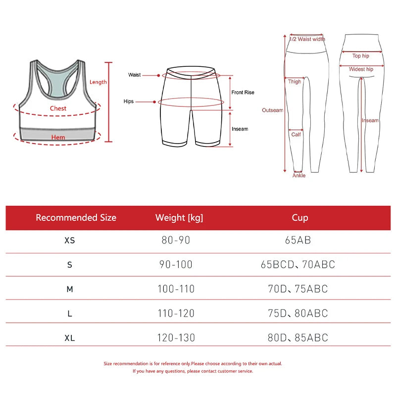 Ctenkevet Women’s Two-Piece Fitness Sports Set